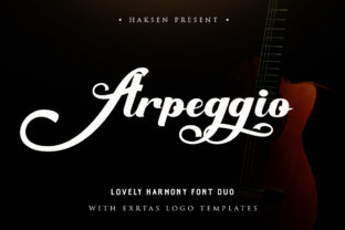 Arpeggio Duo: A Handmade Font Duo for Business Branding