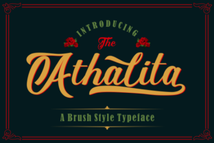 Athalita Brush Typeface: Elevate Your Digital Content Today