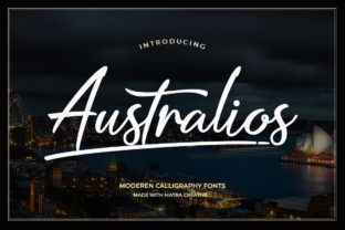 Australios: A Modern Script Font for Business