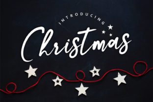 Christmas Script Font for Web Design and Digital Branding