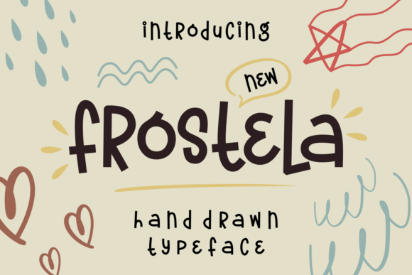 Frostela: A Whimsical Script Font