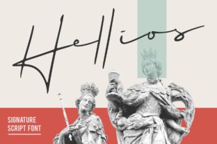 Hellios: A Handwritten Script Font That Commands Attention in Digital Campaigns