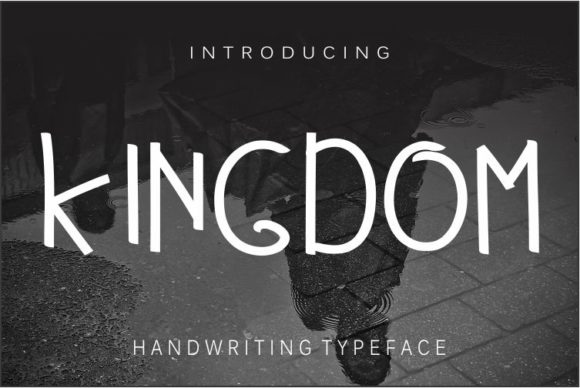 Kingdom Font: Handwritten Elegance for Makers