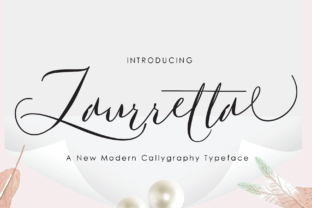 Laurretta: A Modern Calligraphy Font for Thoughtful Editorial Design