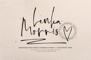 Lenka Morris: A Script Font That Feels Human Online