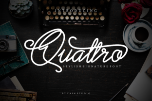 Quattro: A Handwritten Script Font That Elevates Brand Storytelling