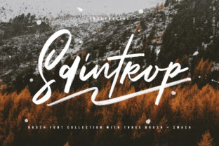 Saintrop: A Handcrafted Script for Thoughtful Editorial Design