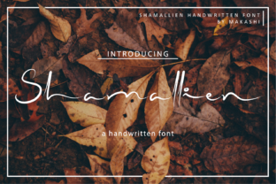 Shamallien: An Elegant Script Font for Authentic Brand Design