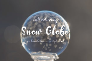 Snow Globe: A Playful Script Font for Editorial Design