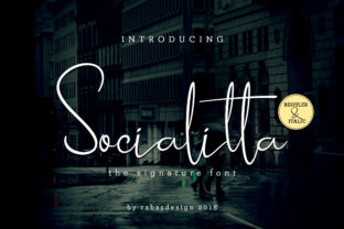 Socialitta: A Designer’s Take on This Script Amp