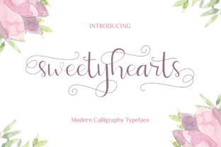 Sweetyhearts Review: A Script Font Built for Campaign Design