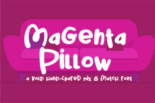 Testing Magenta Pillow: A Handwritten Font for Brand Design