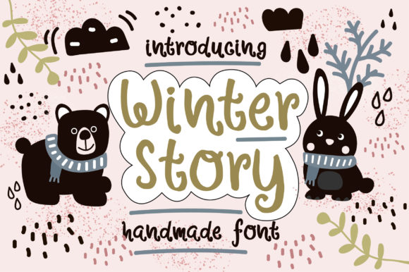 Winter Story: A Handwritten Font for Scroll-Stopping Marketing